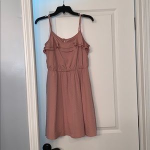 Pink blush summer dress